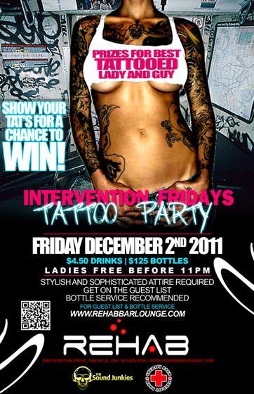 Print Design: The Tattoo Party